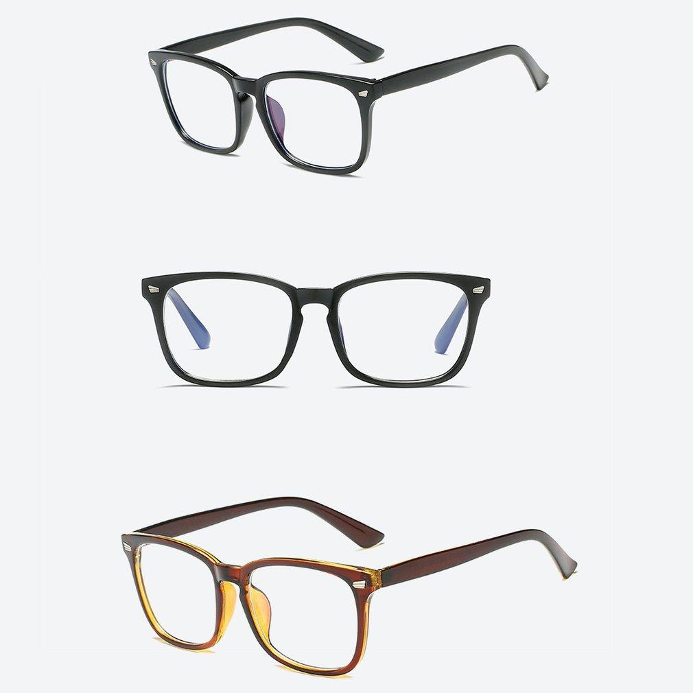 Buy Retro Flat Mirror Glasses Male And Female Antiblue Glasses