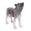 2x Wolfsfiguren BPA-frei Miniatur für Geburtstagsgeschenk Sammlerstücke Jungen Mädchen