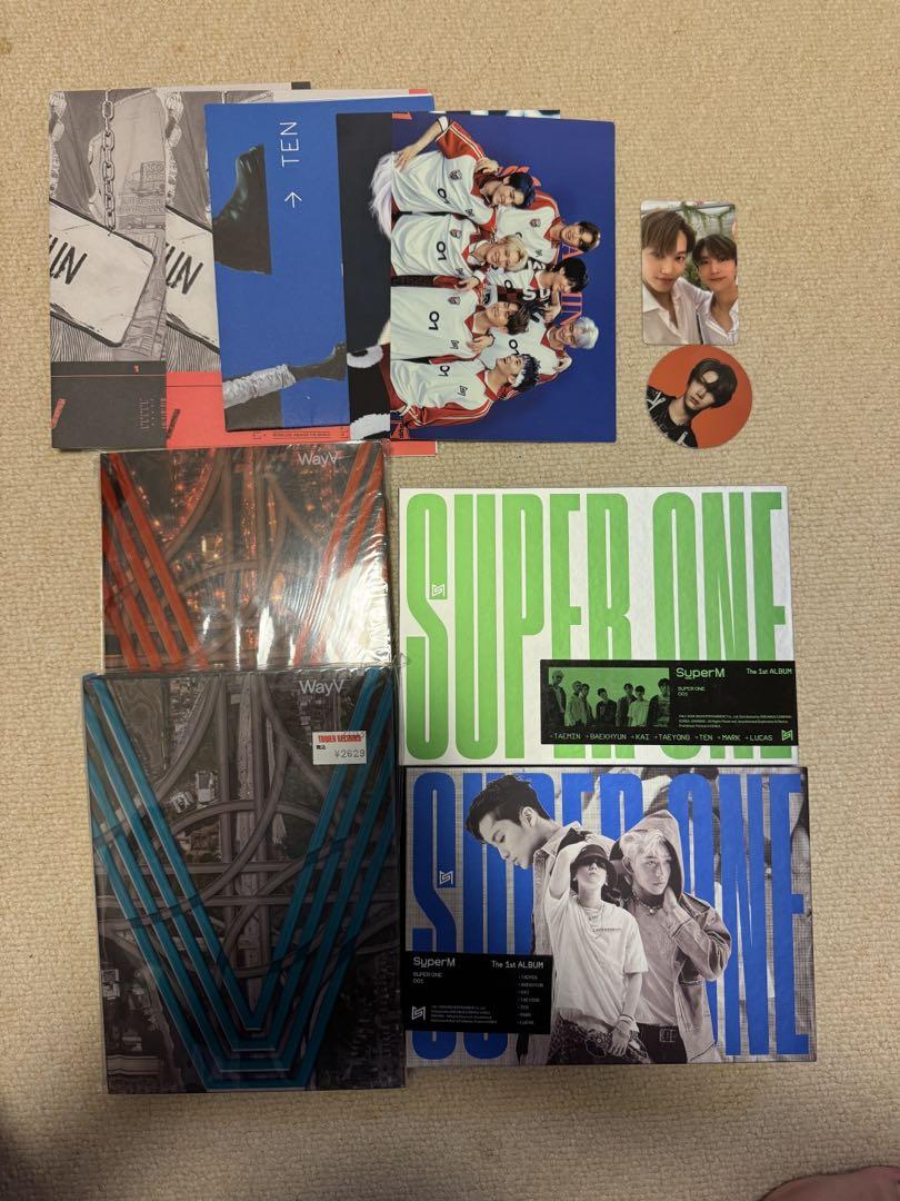 

[USED] SuperM WayV CD/DVD Set