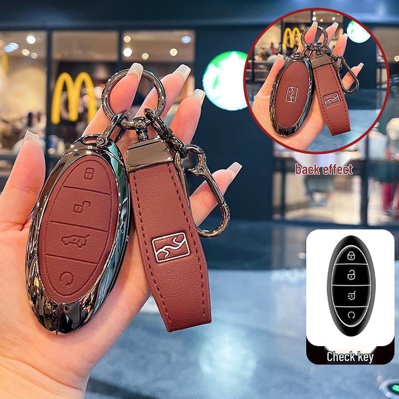 BYD Yangwang U8 U9 U7 2025 Key Case: Full Coverage Protective Metal Shell