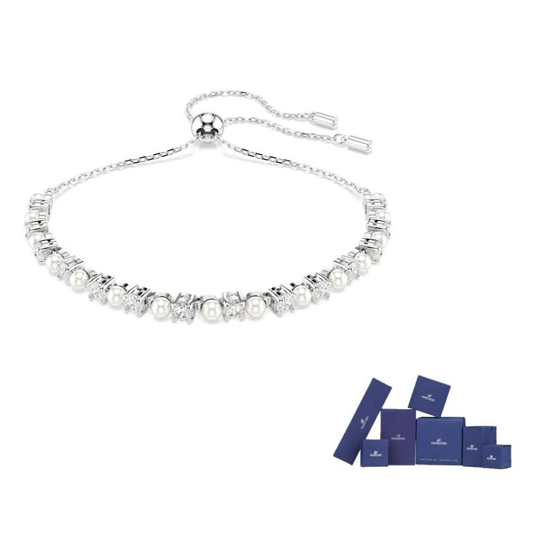Swarovski Matrix Crystal Pearl Bracelet