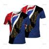 3D Neue Mode Sportbekleidung Schnelltrocknend Herren T-Shirt Fitnessstudio Oberteile Täglich Lässig Übergroß Kurzarm T-Shirts Sommer Outdoor Camisetas