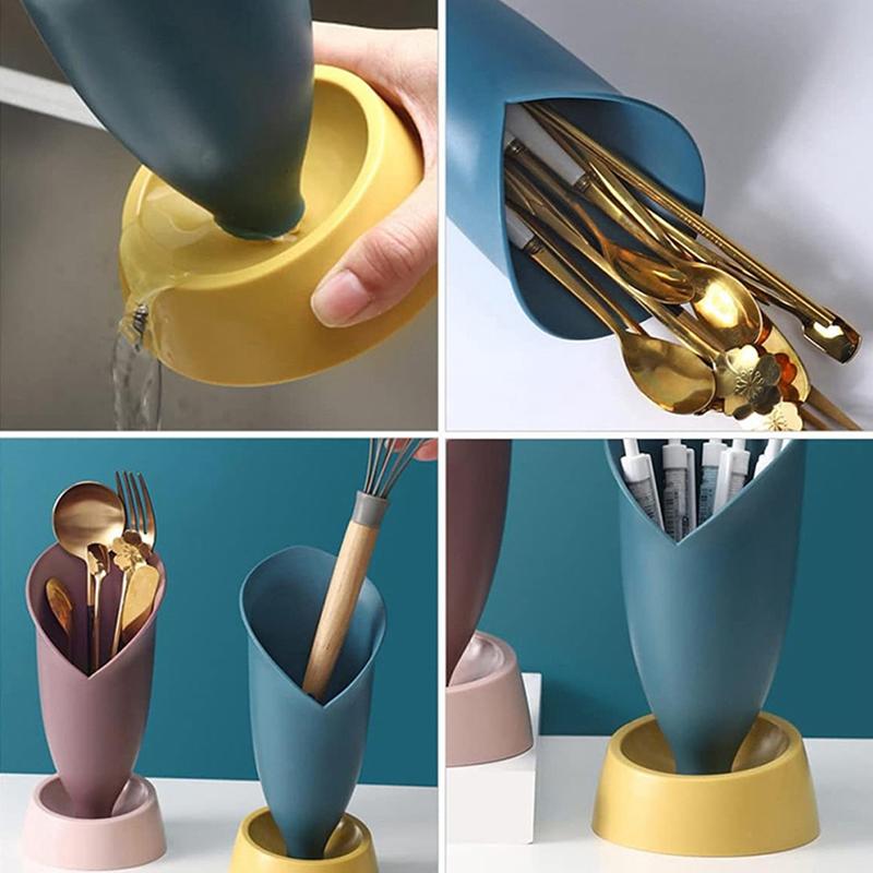 Premium Kitchen Chopstick Holder Chopstick Cage Rack Storage Box Desktop Pen Holder Household Spoon Drain Cage