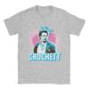 Miami Vice Crockett And Palm Tree Scenery Tshirt Summer Harajuku Tshirts Man Cotton O Neck Oversized Tees Short Sleeve Tops
