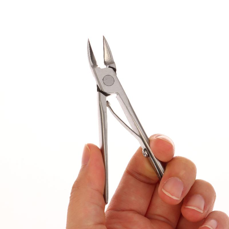 Tırnak Bakımı ve Batık Tırnakları Çıkarmak İçin Paslanmaz Çelik Gövdeli Kalın Tırnak Profesyonel Tırnak Makası