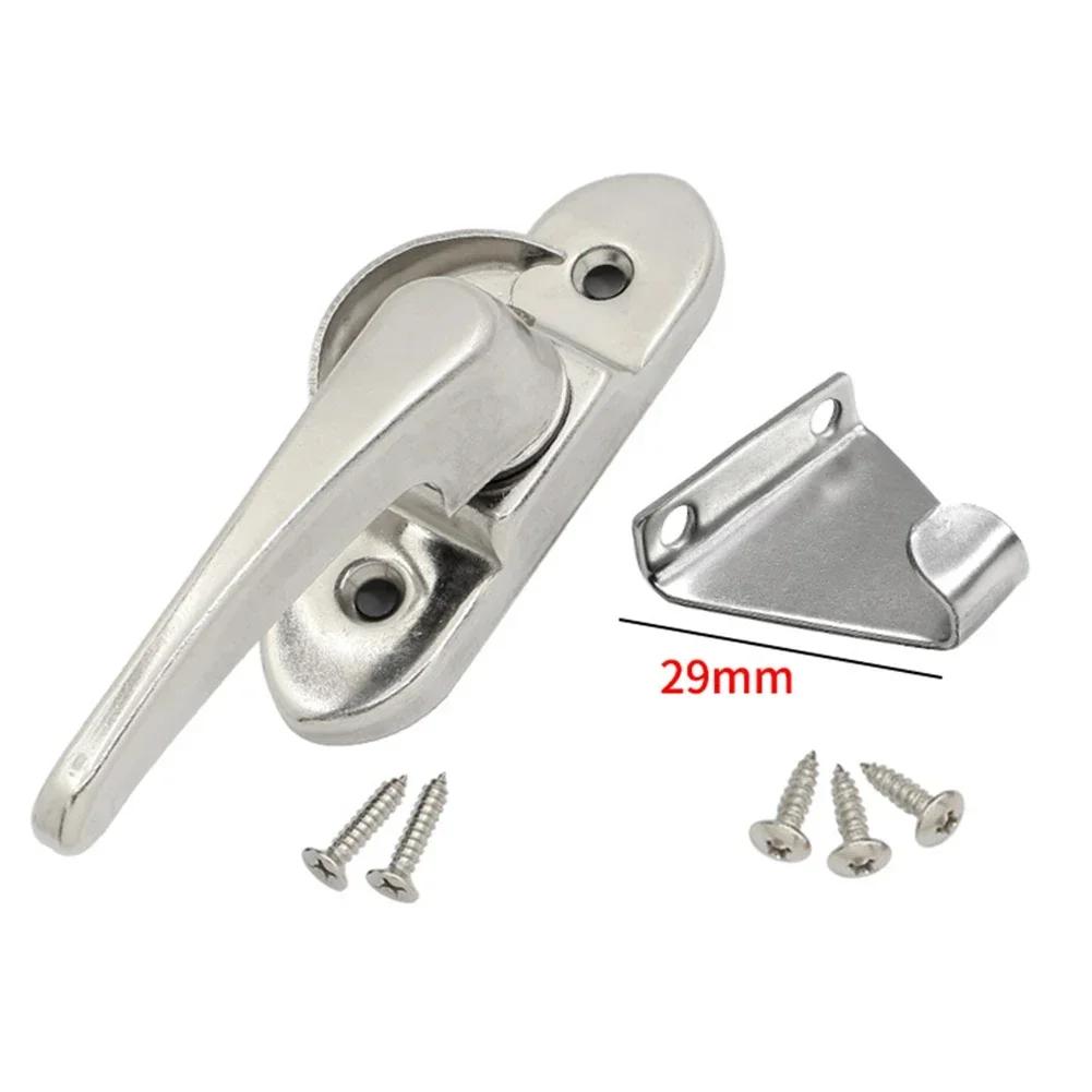 Window Handle Locking Latch Catch Lock Double Glazing Casement Handles Window Safety Lock Hardware Replacement Window Lock