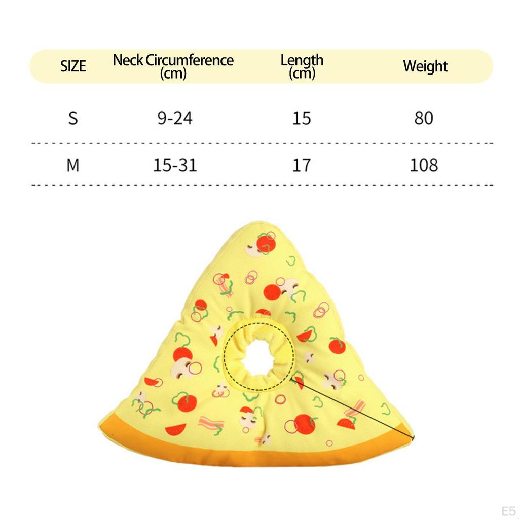 Kočičí límec kuželový Přenosný Vodotěsný Alžbětinský pro Stříhání Psa Koťátka