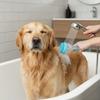 2025 New 2-in-1 Pet Bath & Grooming Brush: Built-in Shampoo Dispenser, Soft Massage Tool for Long/short-haired Dogs & Cats, Ideal for Shower.