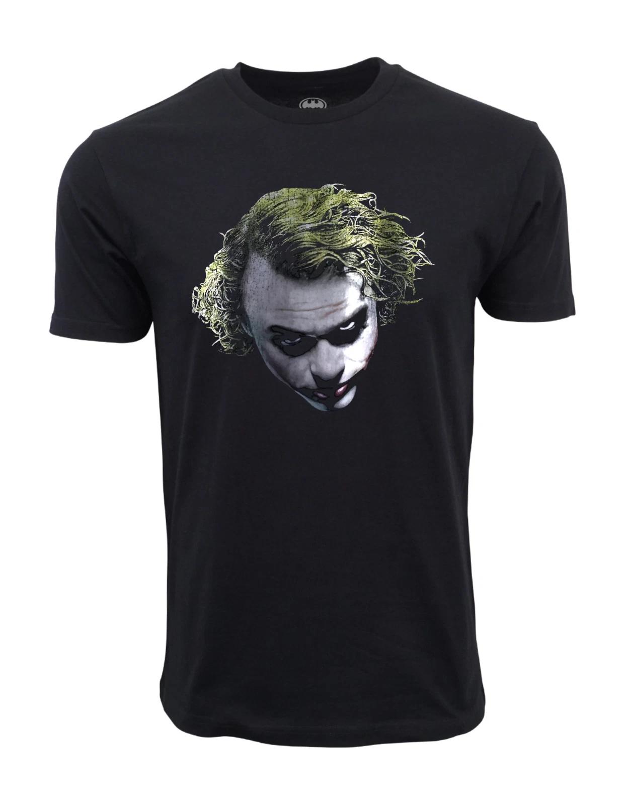 Unisex Adult Casual Graphic BATMAN 2008 DARK NIGHT JOKER T-SHIRT Shirt S