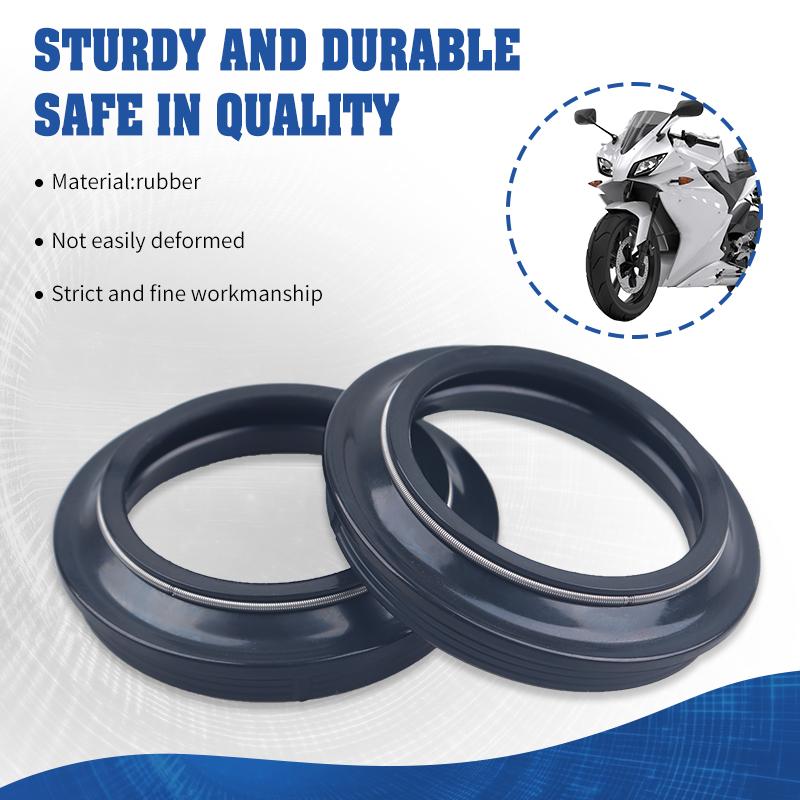 SJ 40x52x10 Motorcycle Accessories Front Fork Damper 40*52*10mm Oil Seal Dust Cover For Aprilia RX125 RS125 250 650 Pegaso 92-98