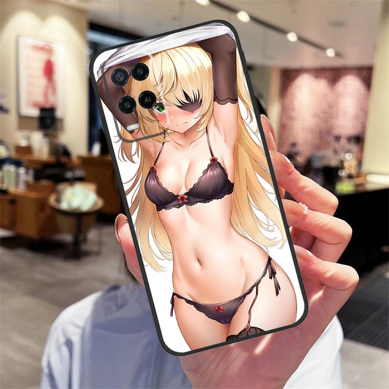Genshin Impact Hentai Sexy Case For Oppo A17 A77 A80 A40 A60 A98 A78 A18 A38 A58 A16 A76 A96 A74 A94 A54 A57S A15 Cover