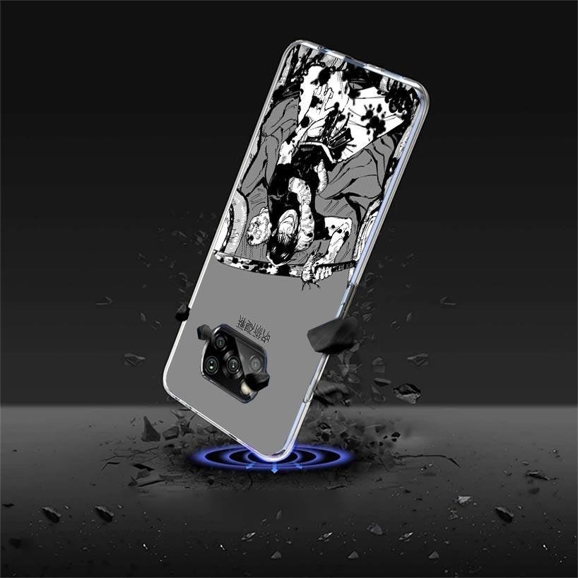 Kaisens Jujutsus Fushiguro Toji Case Phone Cover for Xiaomi Poco X3 Nfc X5 X6 X7 X4 Gt F7 Ultra F6 F5 Pro F4 F3 M5S M5 M4 M3 5G