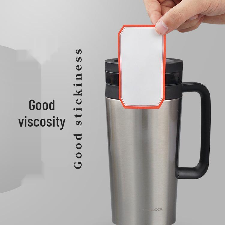 Waterproof Adhesive Label Stickers for Mouth-Removal, Price Tags, and Trademark Marking