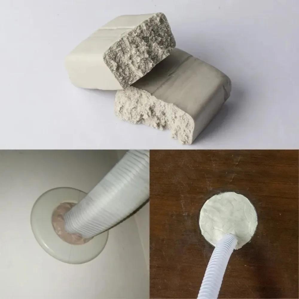 5PCS Wall Hole Sealant Sewer Pipe Waterproof Rubber Mastic Mud Household Tools for Caulk Air Conditioner Hole Plug Filler Cement