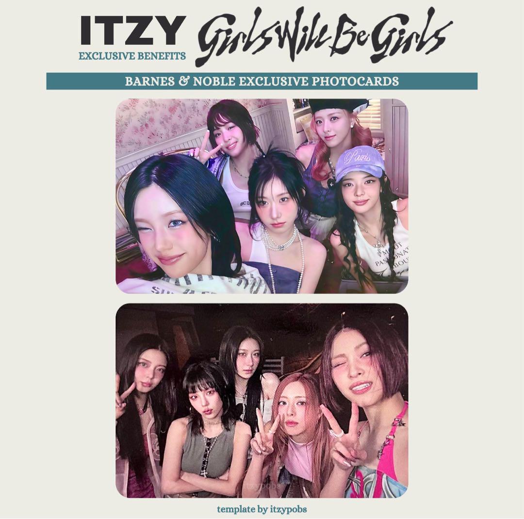 

[USED] itzy trading card Barnes & Noble exclusive