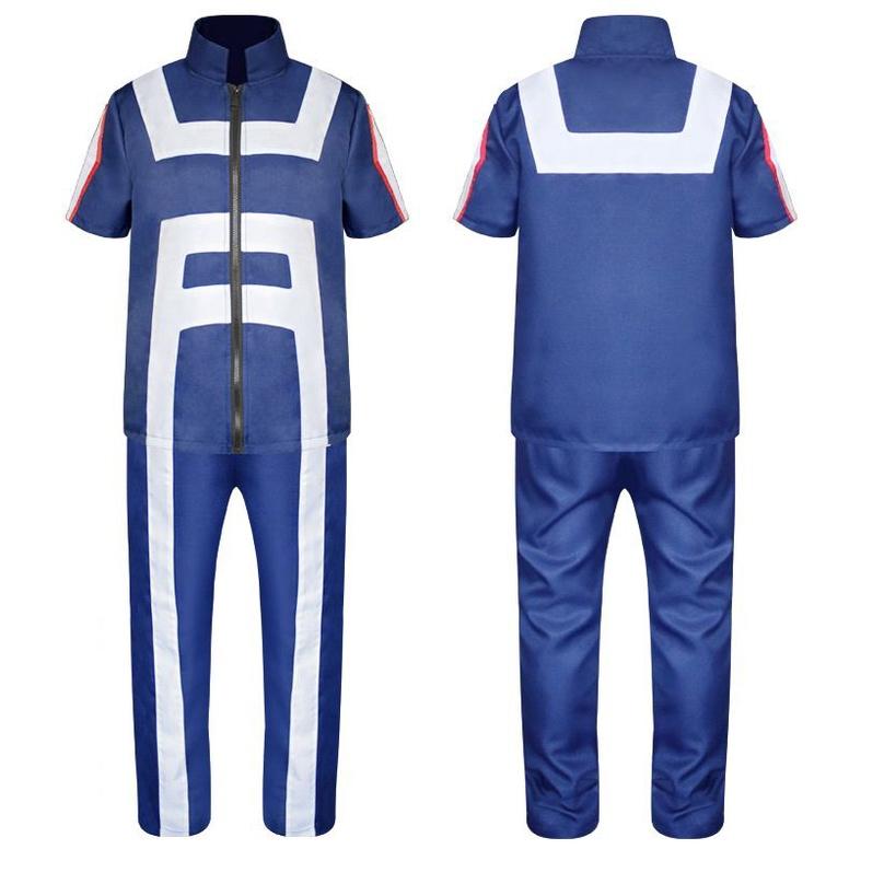 No Izuku Boku Midoriya Cosplay Costume Training Uniform Suit