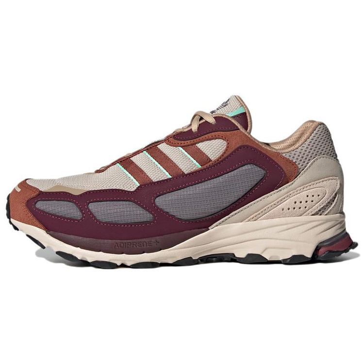 Adidas Originals Shadowturf Mesh Leather Suede Sports Running Retro Durable Low-Top Lifestyle Shoes Unisex Sneakers Purple Red HP7726