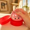 Office Desk Gadgets Simulated Steamed Bun Squeeze Toy with Storage Box, Stress Relief Soft Cute Christmas Gifts TPR Fidget Sensory for Kids