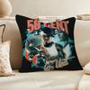 Cent American Hit Pop Hip Hop Rapper Music Cushion Cover Car Throw Pillow Case For Sofa Car Christmas Gift