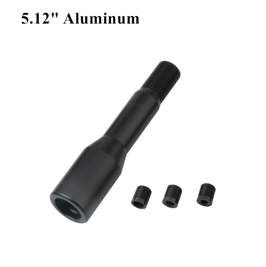 13cm Universal Aluminum Alloy Gear Knob Extension For Manual Gear Shifter Lever