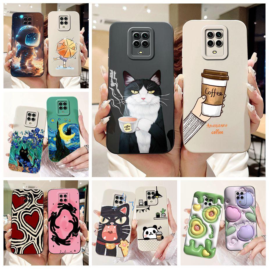 For Xiaomi Redmi Note 9 Pro Case Note 9S New Fashion Painted Cover Soft TPU Shockproof Phone Case For Redmi Note 9 Pro Max Shell