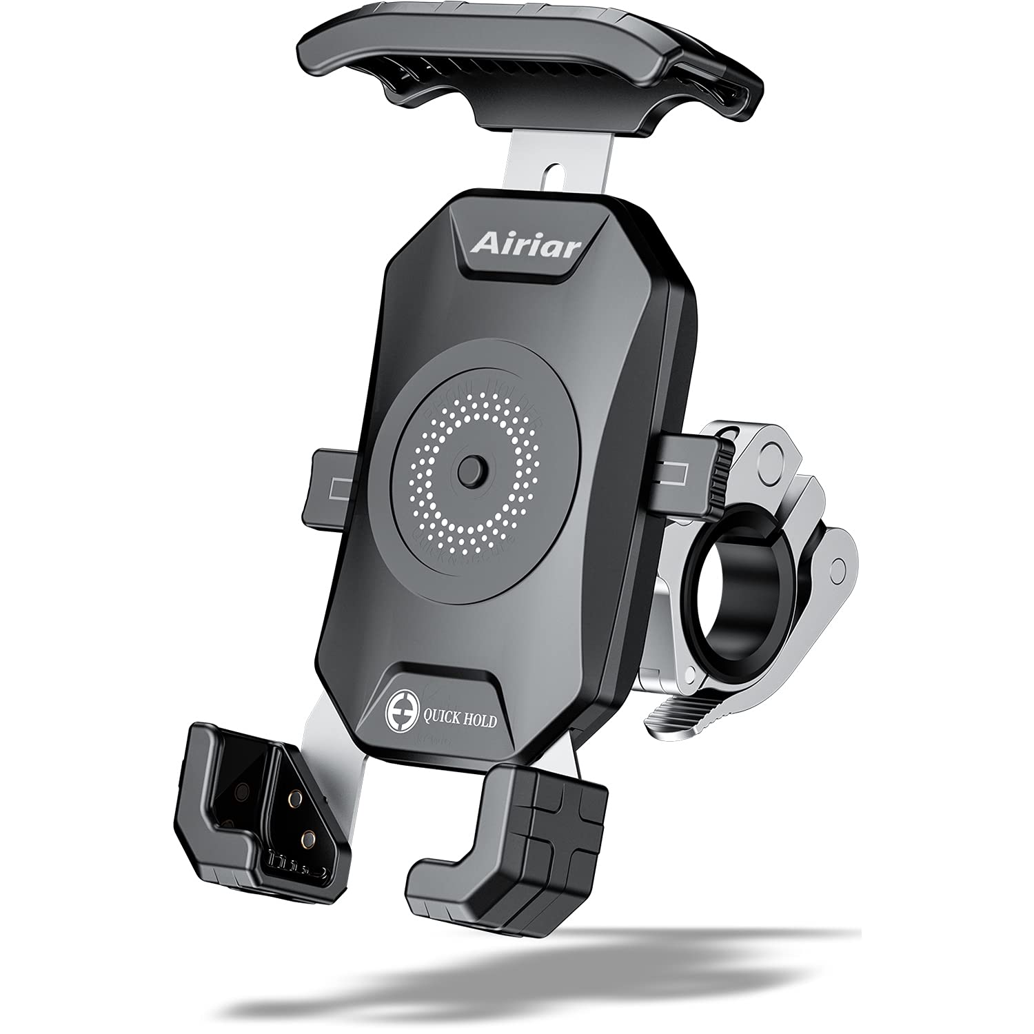 

Airiar Велосипедный Смартфон для Велосипедов и Быстрый для Держателя Beetle и Kaedear, Водонепроницаемый, Велосипеды, Держать, Велоспорт, AR-M14C (22.0/25.4/32.0мм) чёрный
