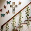 Kreuz für die Wand Jesus Holz Wandkunst Religiös Gesegnet Christus Kreuz Aufhänger für Weihnachten Eingangsbereich Flur Schlafzimmer Büro Esszimmer