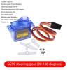 SG90 MG90S Servo Metal Gear for Model Helicopter Boat For Arduino Toy Airplane Fixed Wing Helicopter Aircraft Models 90 180 360