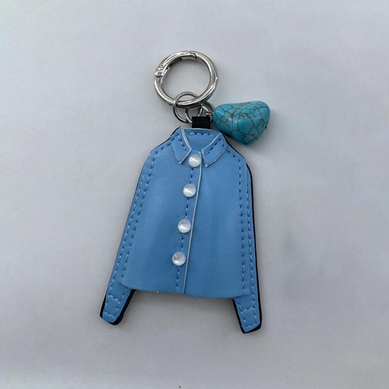 

Шикарный кожаный мини-костюм-рубашка, подвеска, брелок, украшение, шарм для сумки, подвесные декоративные аксессуары, подарок