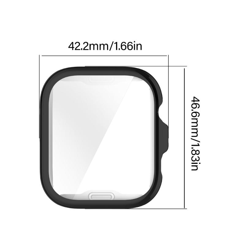 Impact Resistance Sleeve Guard Soft Flexible TPU Protective Cover Full Access To Button for Watch Fit 4 Shock Absorption