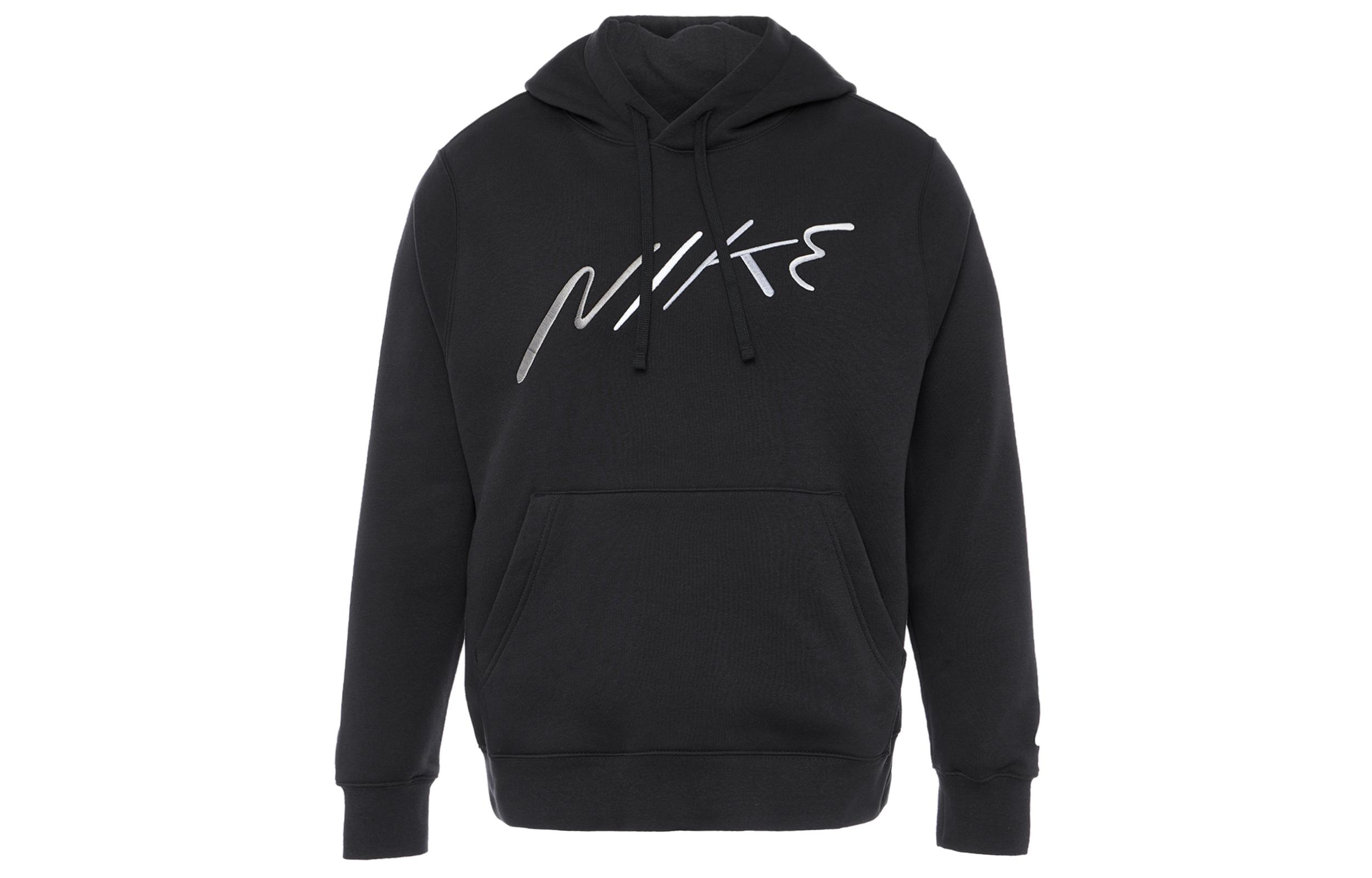 Nike Sweatshirts Men s Black Hooded Moderate Regular FB7489-010 S