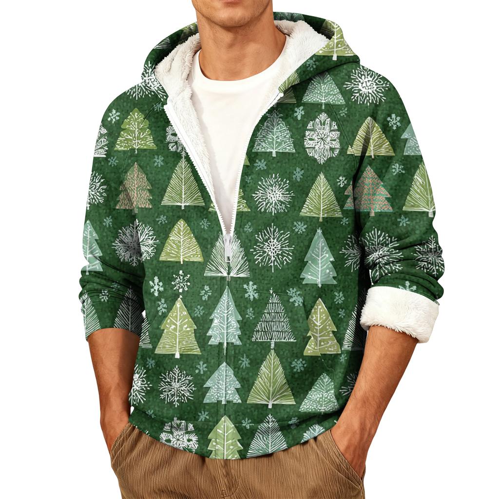 Men's Casual Warm Hooded Jacket