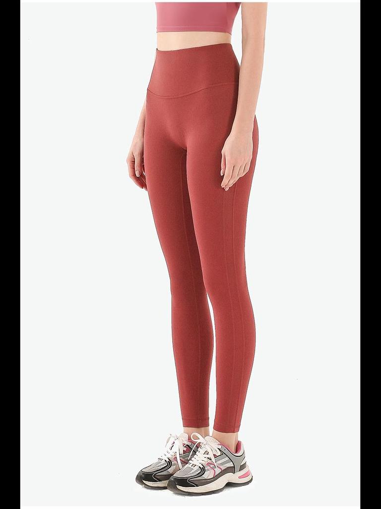 Women's High-Waist Quick-Dry Peach Hip Yoga Pants - T-Line Free