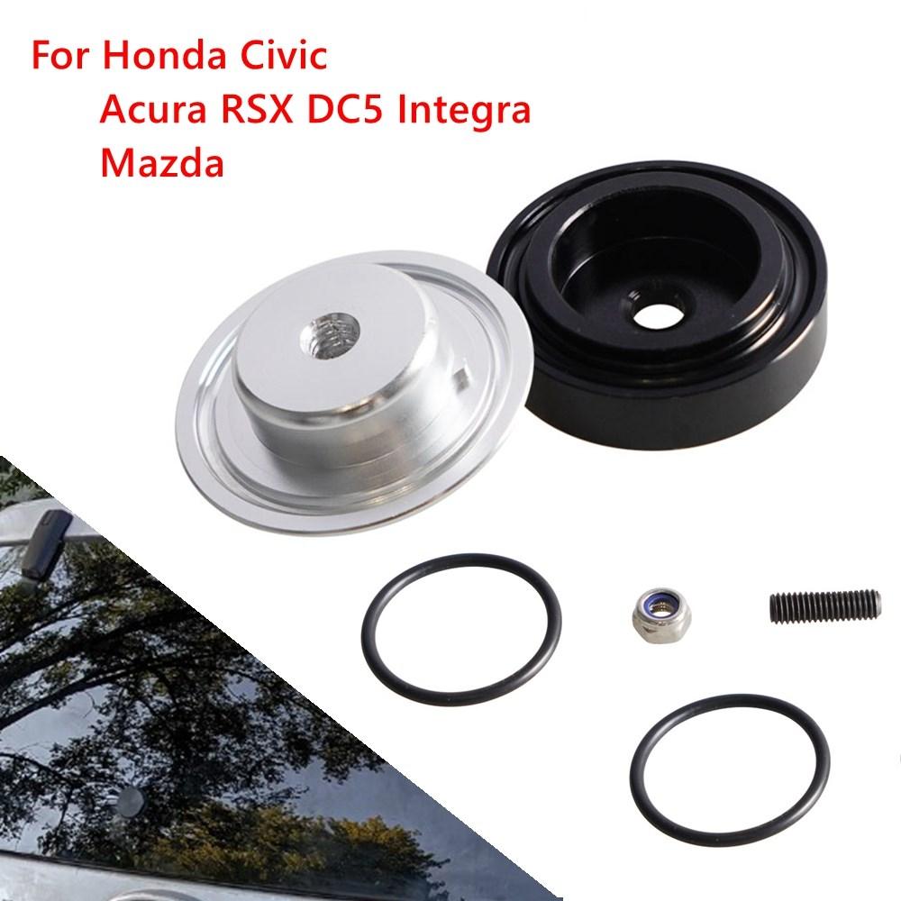 1 Set Affordable Car Rear Wiper Delete Kit Block Off Plug Cap O-ring Seal Nut Screw For Honda Civic For Acura RSX DC5 Integra