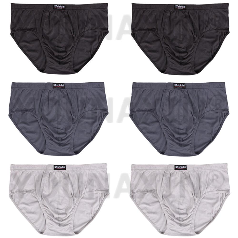 6 Pieces/Lot Men Big Size Briefs Large Underwear Underpants Cotton Panties Undies Male Knickers XL 2XL 3XL 4XL 5XL 6XL 7XL 8XL