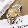 BUREI Men's Watch Waterproof Brand Quartz Analog Simple Popular Business Fashion Gold Silver Luminous Watch Birthday Gift