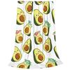 Süße Avocado Lustige Kawaii Fruchtdecke Weiche Leichte Überwurfdecken Gemütliche Flanell Bettüberwürfe für Sofa Couch Reise Zimmer Dekoration