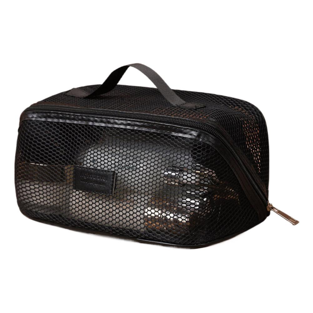 Transparent Mesh Women's Cosmetic Bag