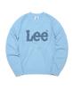 LEE Applique Big Logo Knit Light Blue