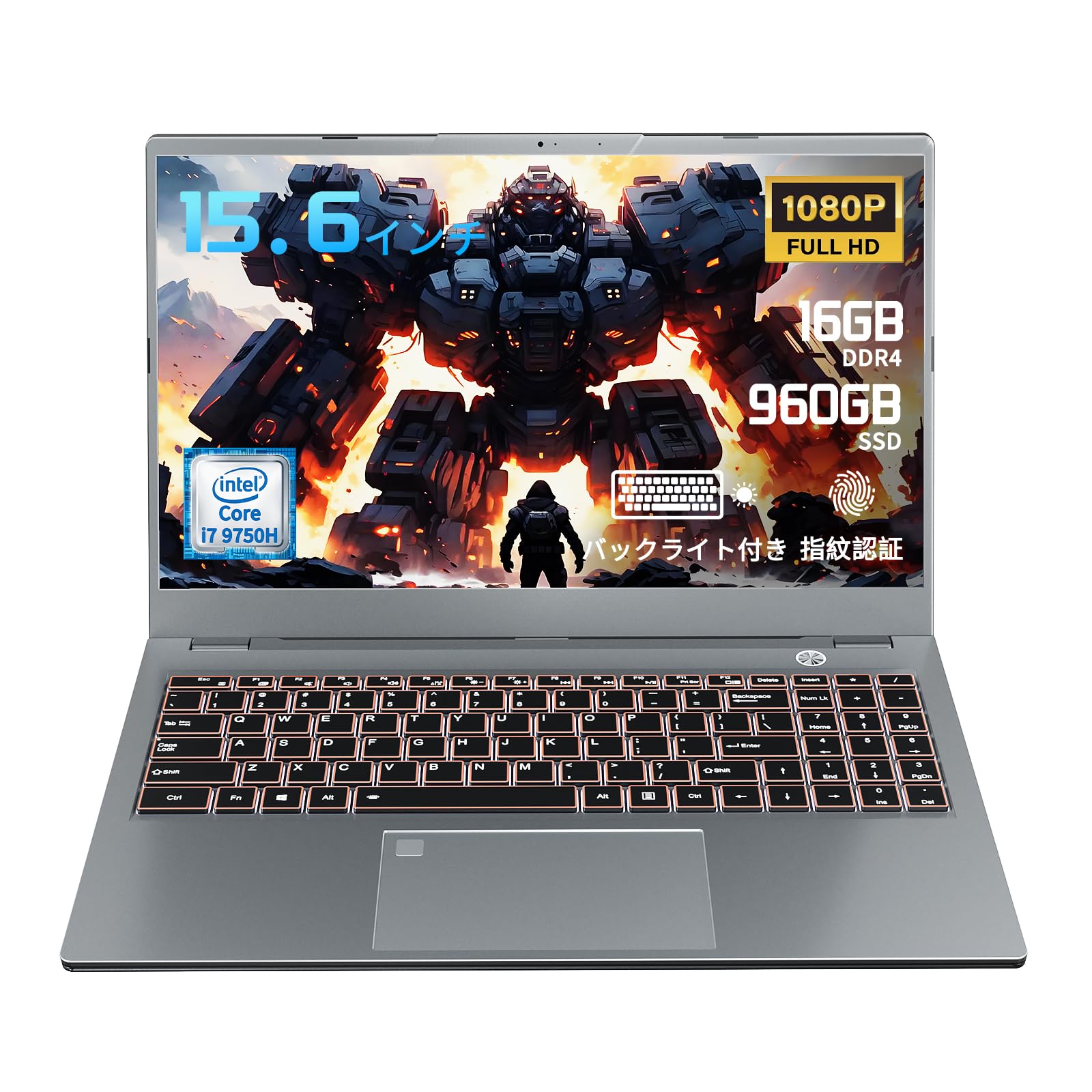 

Core i7 Ігровий Core i7 9750H Windows 11 з Плавкою Пам яттю та SSD Full HD Провідний Цифровий USB Відбиток Пальця Ідеально для Роботи з Дому та Відео