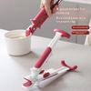 2 In 1 Silicone Bowl Holder Clip Heat Resistant Long Handle Bowl Gripper Anti-Scald  Dish Retriever Tongs For Home Kitchen