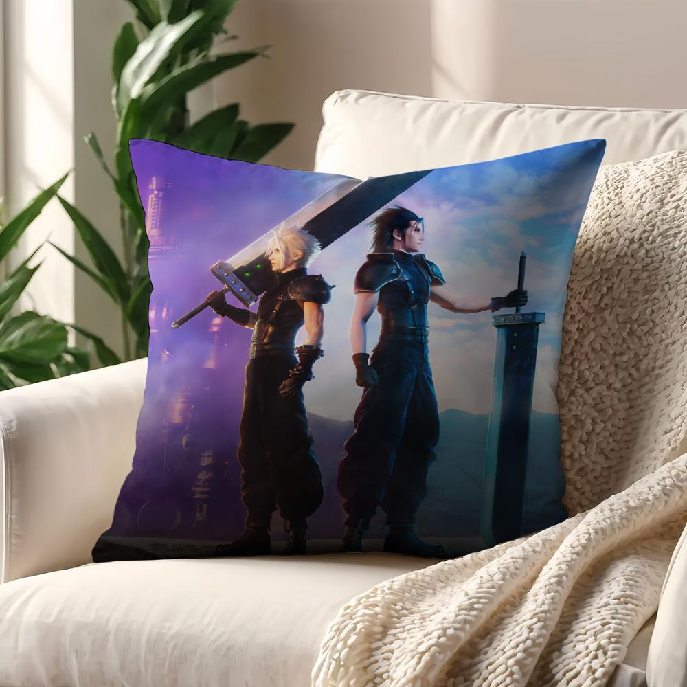 

Game F-Final F-Fantasy VII Rebirth cool cushion cover Pillow Cover Decoration Room Home Sofa living Office Car Nordic Simplicity 12x12Inch