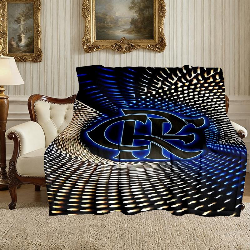 1pc Rangers FC Blanket, Super Cozy Printed Home Blanket, All-Season Warmth