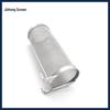 6x14 Inch 304 Stainless Steel Filter Mesh Tube & 4x10 Inch Mesh Tube with Handle for Beer Filtering