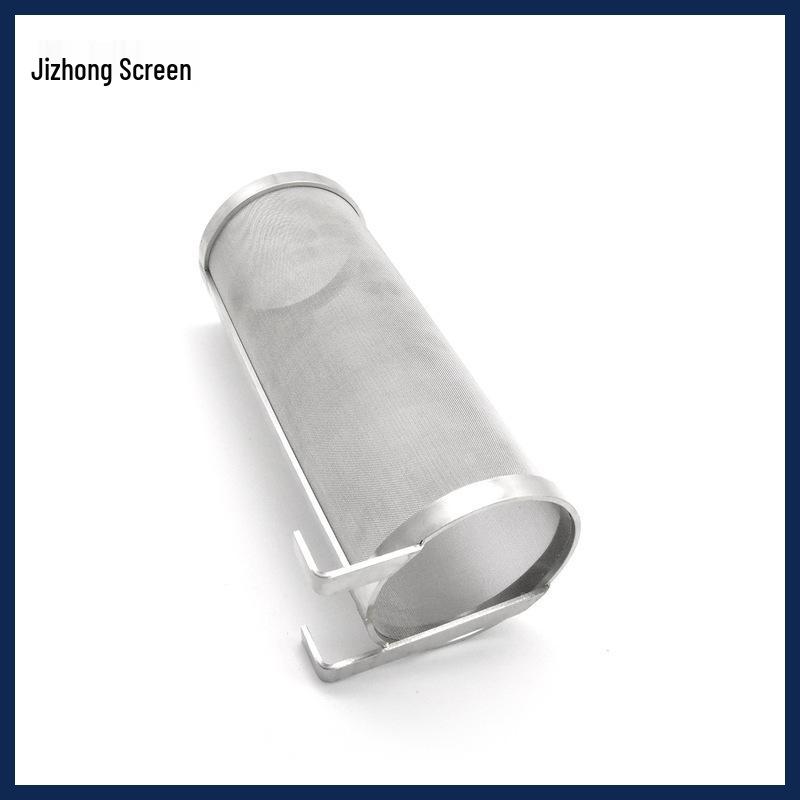 6x14 Inch 304 Stainless Steel Filter Mesh Tube & 4x10 Inch Mesh Tube with Handle for Beer Filtering