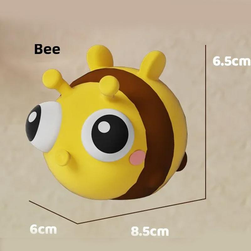 Novelty Stress Relief Toys with Pop Out Eyes Vegetables Slow Rebound Silicone Squeeze Toy for ADHD
