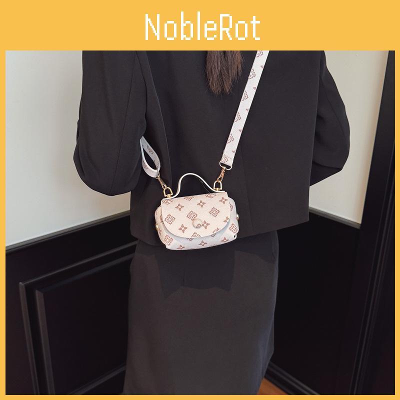 Small Pu Womens Crossbody Bag With Print Design Suitable For Daily Life Use