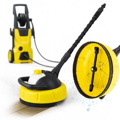 PowerBrush Turbo 28cm – Szczotka T-Racer Do Myjek | Z Pojemnikiem Na Detergent | Kompatybilna Z Karcher K1–K7, Lavor, Parkside
