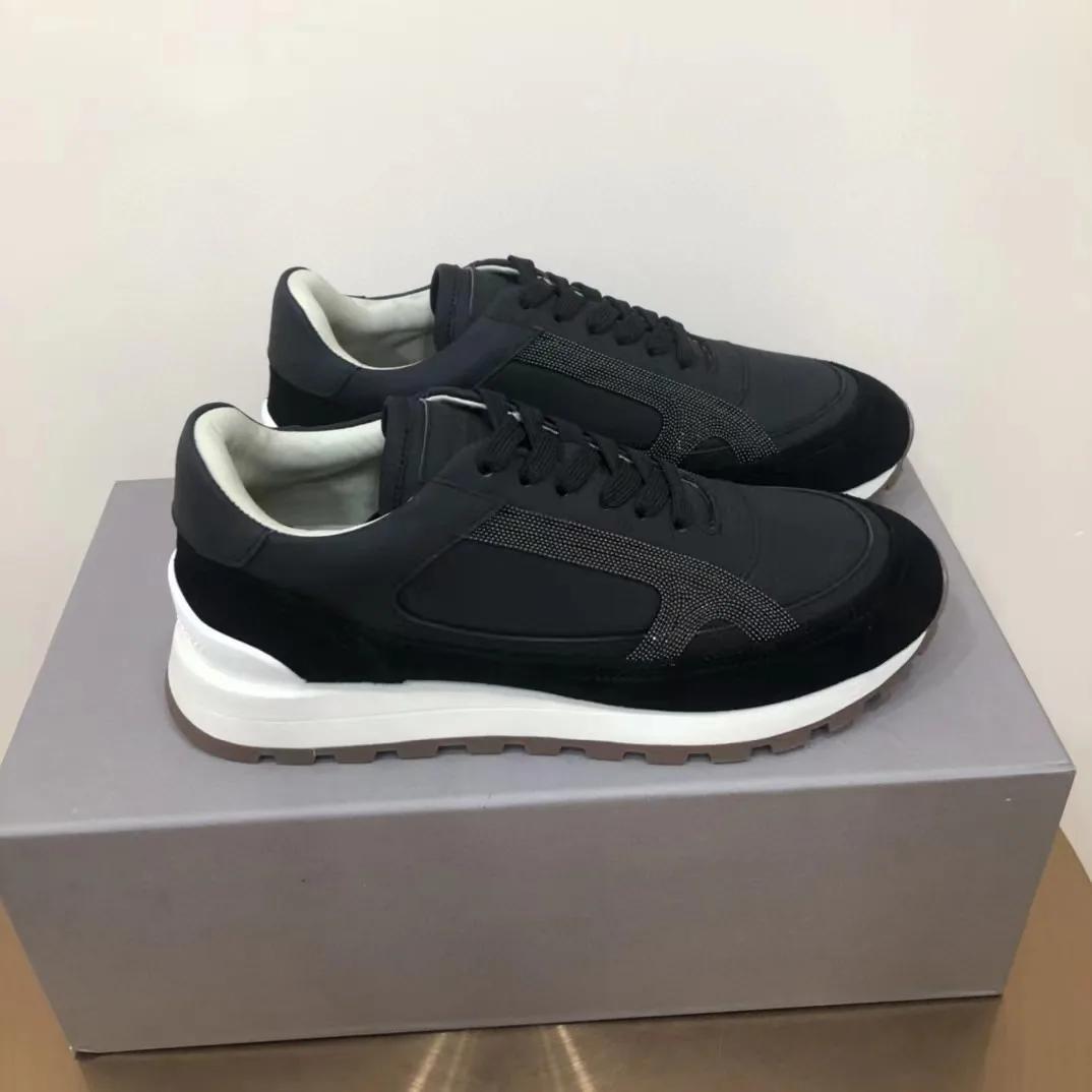 

Итальянская осень/зима, новые женские туфли с толстой подошвой, повседневные туфли с цветными блоками, изящный кожаный ремешок, жемчужное украшение 36 чёрный