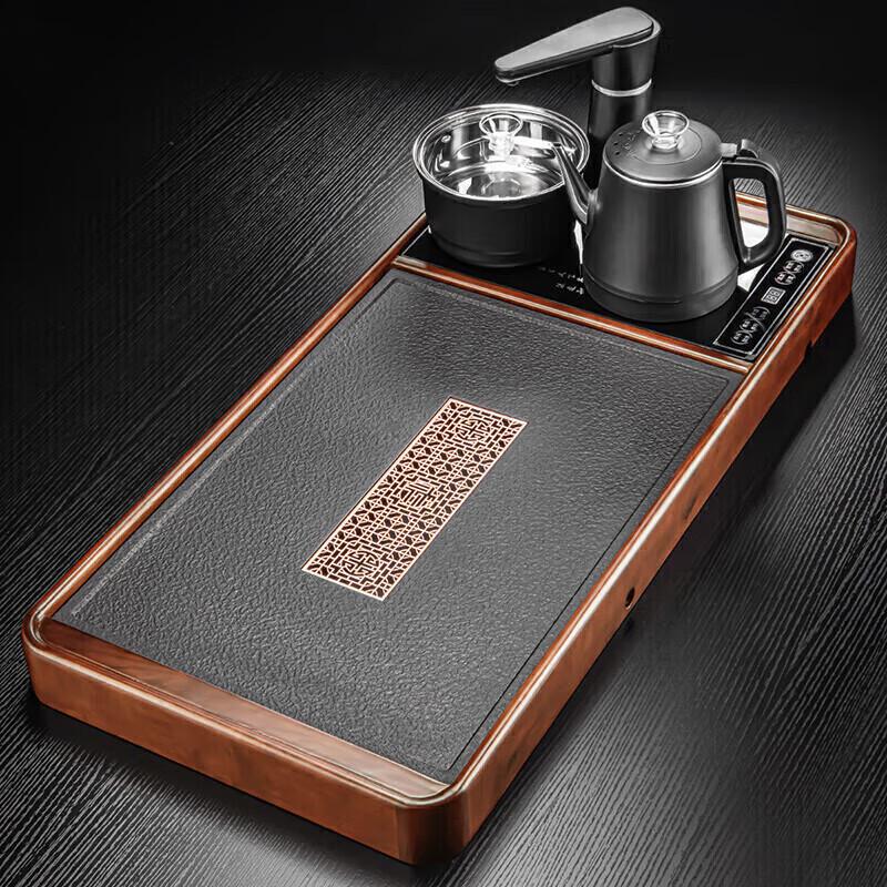 Automatic Kung Fu Tea Set with Wooden Tray